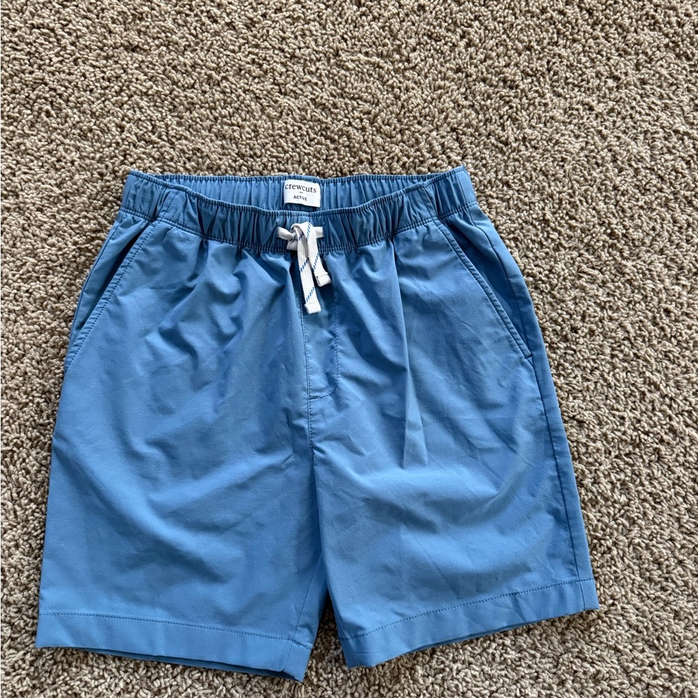 Crewcuts Blue Kids Shorts with Drawstring